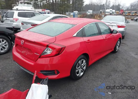 2016 Honda Civic Lx z USA, uszkodzony, nr VIN 2HGFC2F51GH525673
